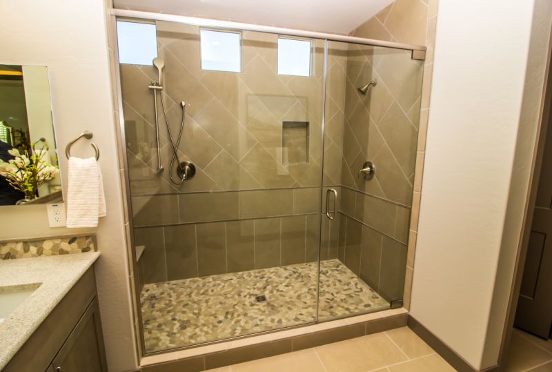 Spacious Walk-In Shower